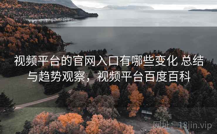视频平台的官网入口有哪些变化 总结与趋势观察，视频平台百度百科