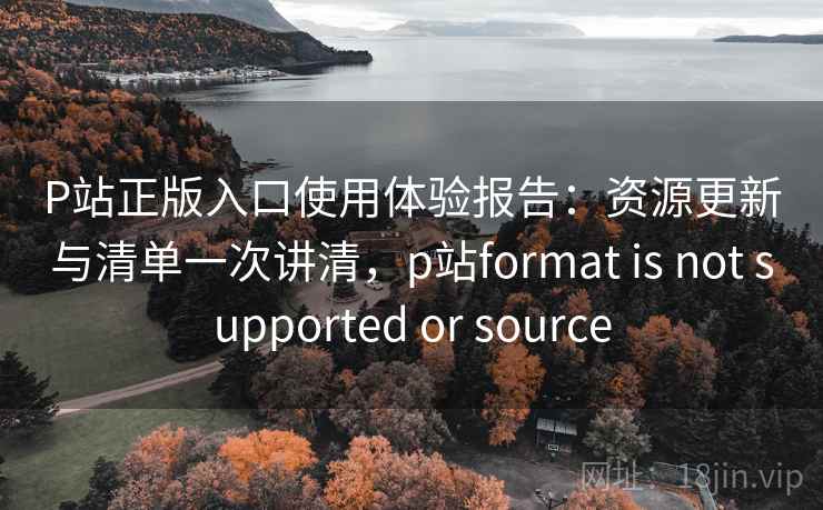 P站正版入口使用体验报告：资源更新与清单一次讲清，p站format is not supported or source