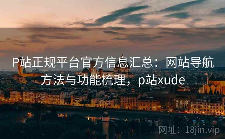 P站正规平台官方信息汇总：网站导航方法与功能梳理，p站xude