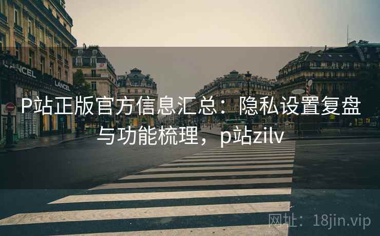 P站正版官方信息汇总：隐私设置复盘与功能梳理，p站zilv