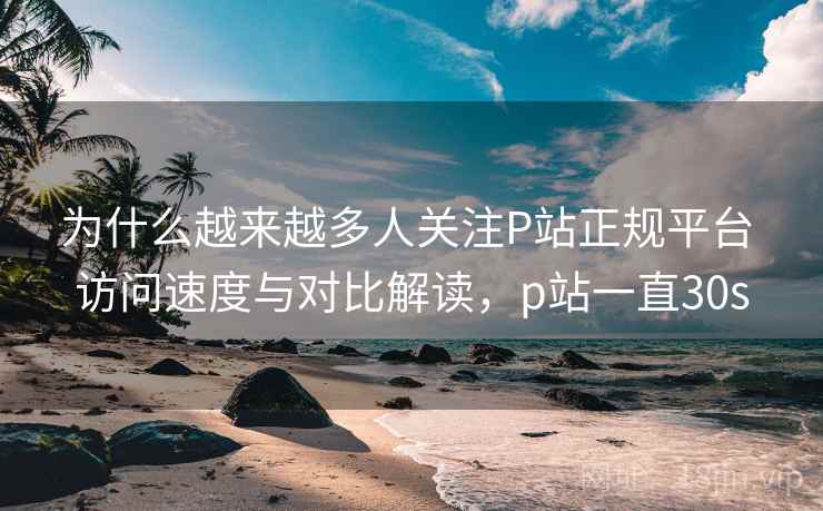 为什么越来越多人关注P站正规平台 访问速度与对比解读，p站一直30s
