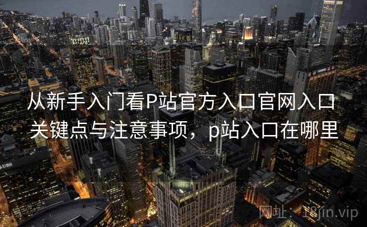 从新手入门看P站官方入口官网入口 关键点与注意事项,p站入口在哪里 从新手入门看P站官方入口官网入口 关键点与注意事项,p站入口在哪里
