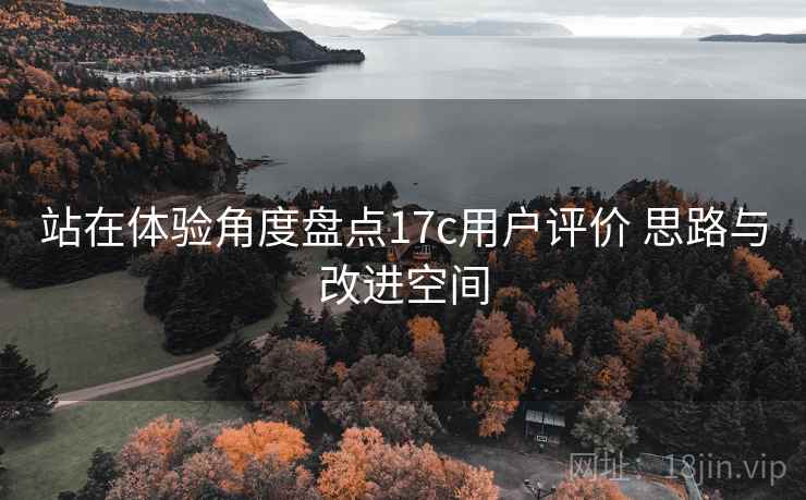 站在体验角度盘点17c用户评价 思路与改进空间