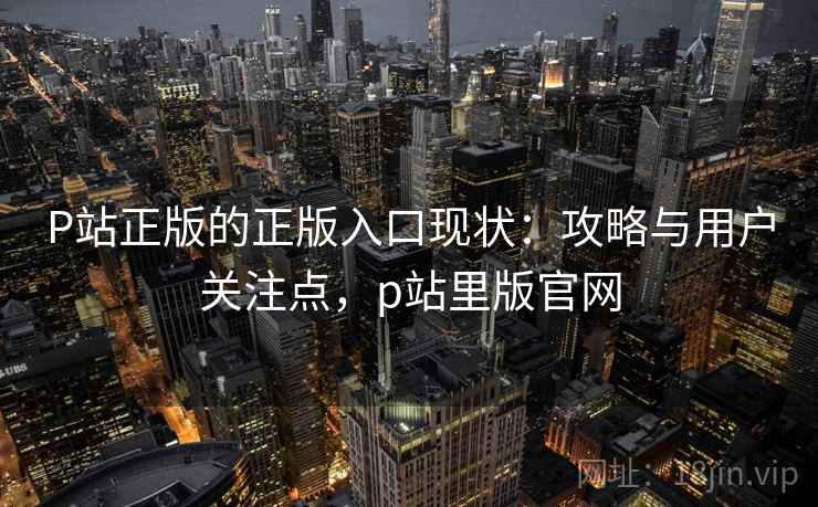 P站正版的正版入口现状:攻略与用户关注点,p站里版官网 P站正版的正版入口现状:攻略与用户关注点,p站里版官网
