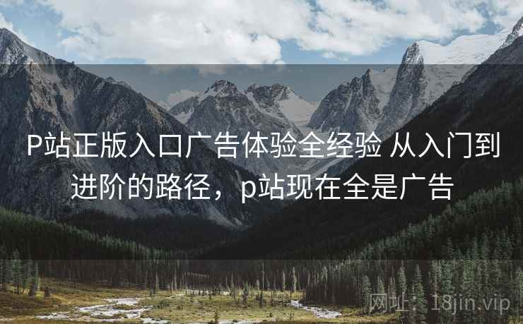 P站正版入口广告体验全经验 从入门到进阶的路径，p站现在全是广告