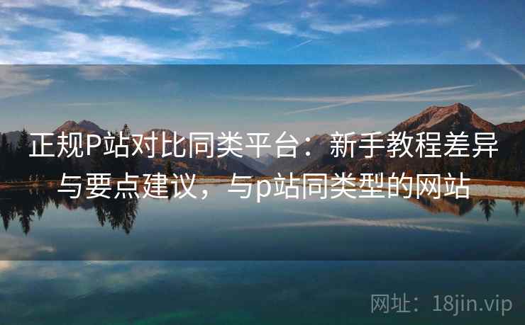 正规P站对比同类平台:新手教程差异与要点建议,与p站同类型的网站 正规P站对比同类平台:新手教程差异与要点建议,与p站同类型的网站